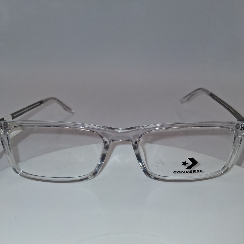 Converse Men's Eyeglasses Crystal Clear Injected Propionate Frame CV8001 970